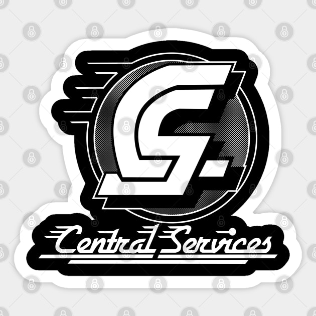 Central Services Sticker by Dargie